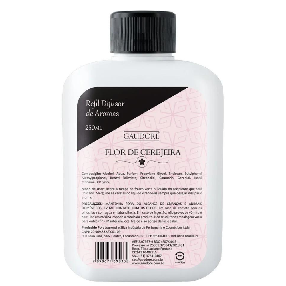 Refil de Difusor de Varetas 250ml - Gaudore