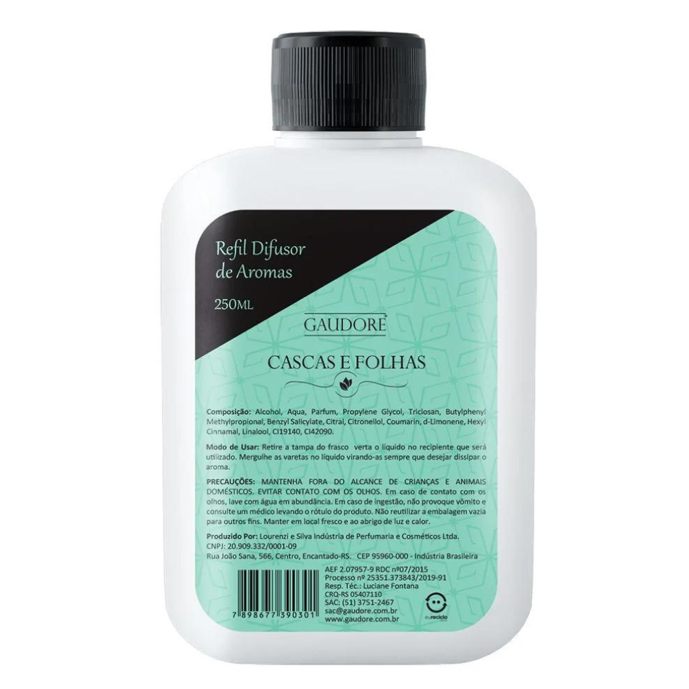 Refil de Difusor de Varetas 250ml - Gaudore
