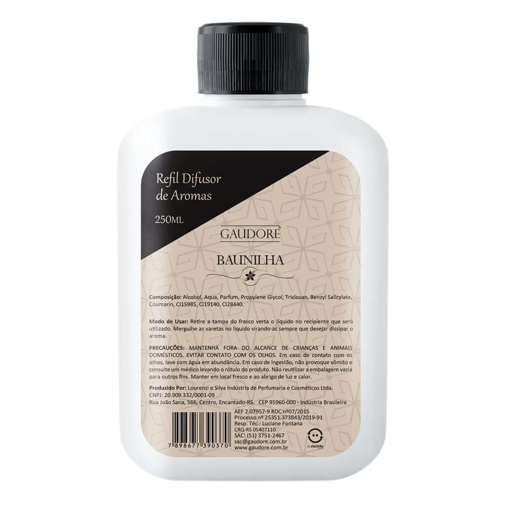 Refil de Difusor de Varetas 250ml - Gaudore