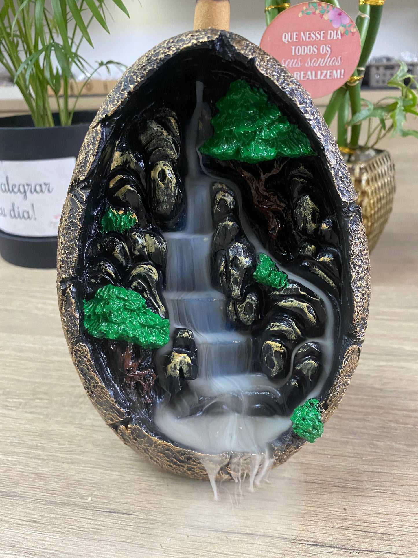 Incensário Cascata Paisagem - M