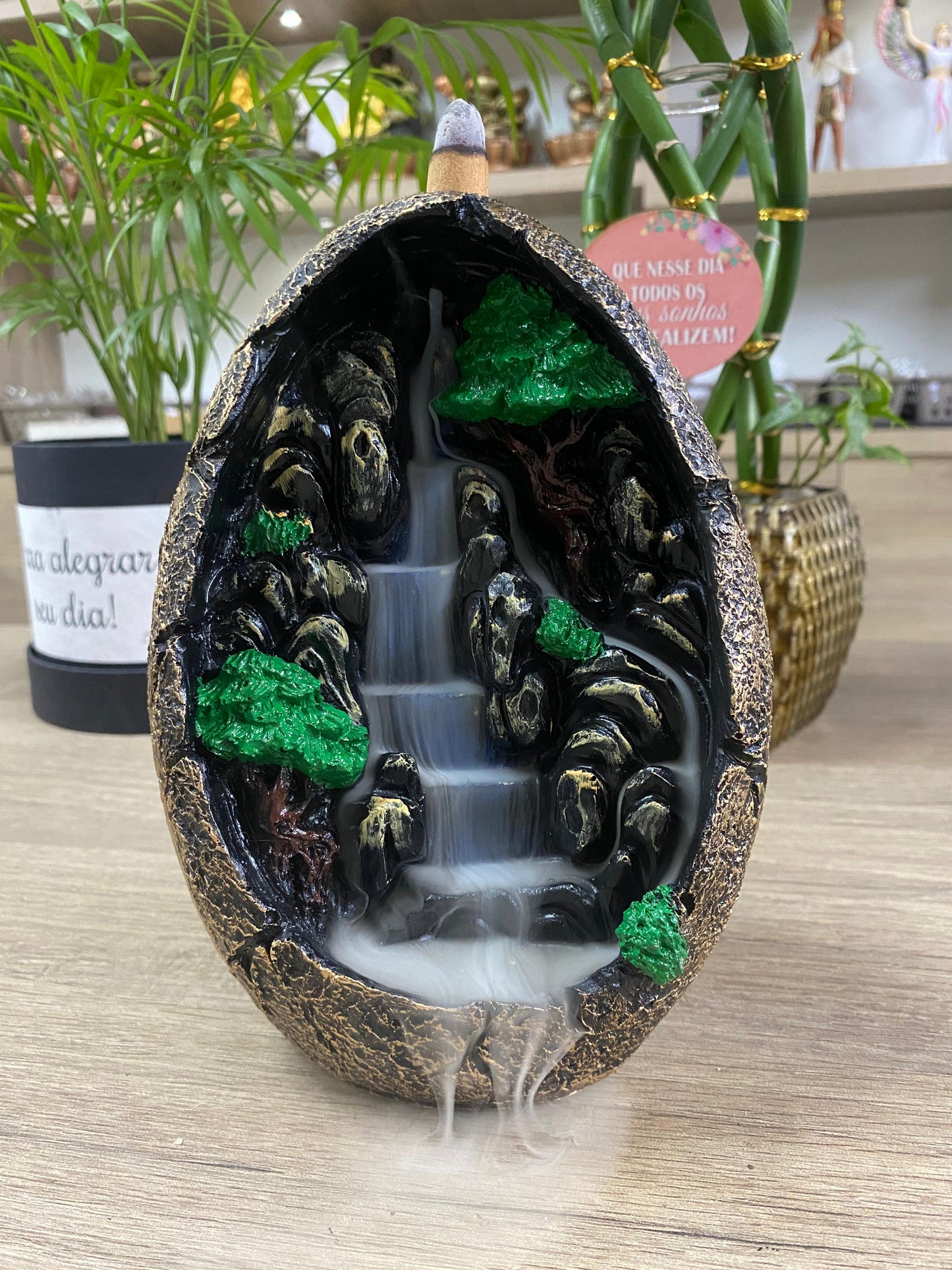 Incensário Cascata Paisagem - M