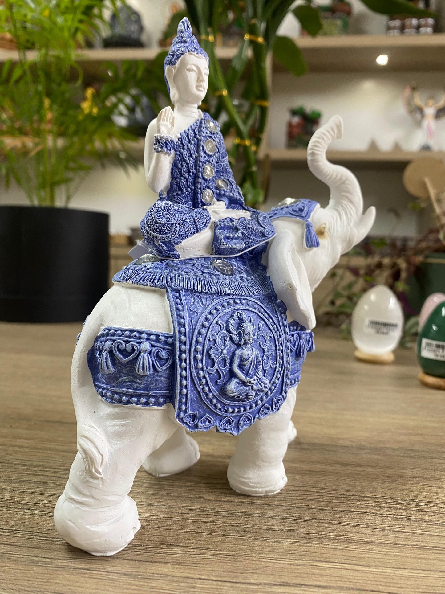 Buda no Elefante de Resina