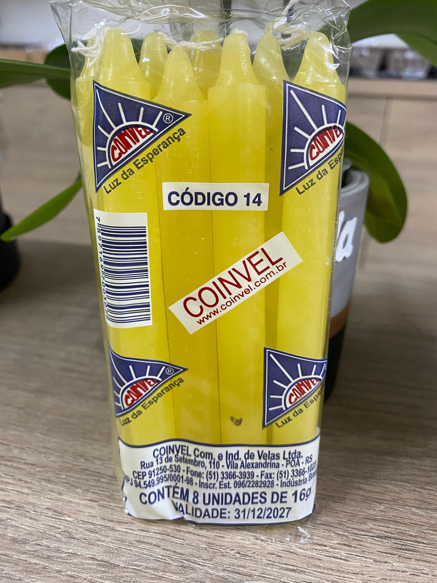 Vela Palito - Coinvel / Diversas Cores