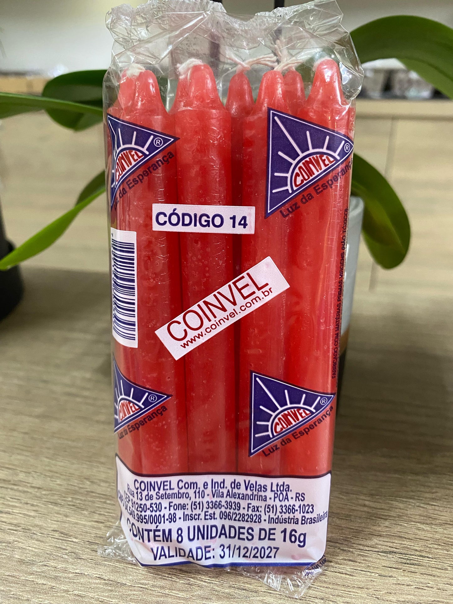 Vela Palito - Coinvel / Diversas Cores