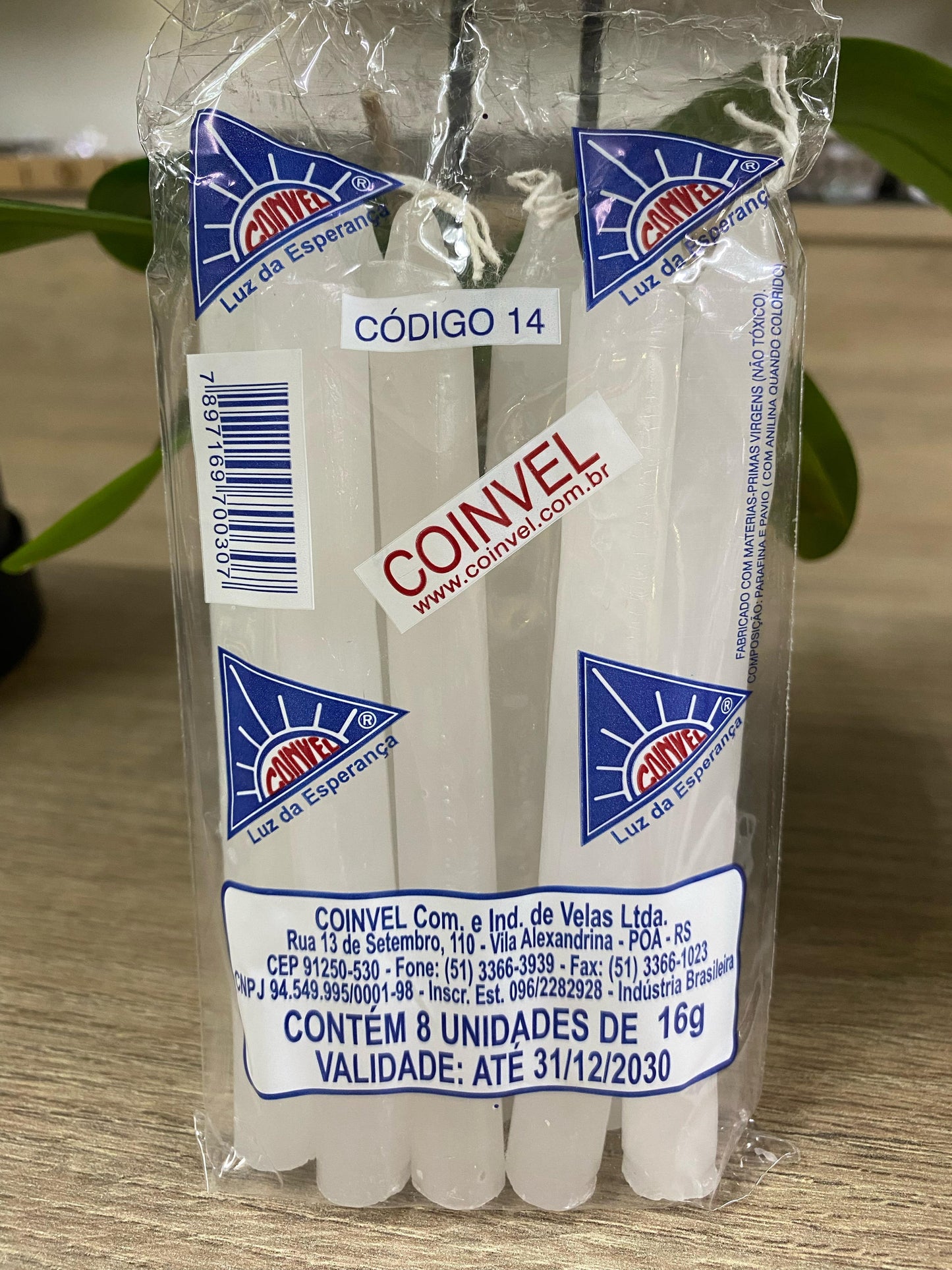Vela Palito - Coinvel / Diversas Cores