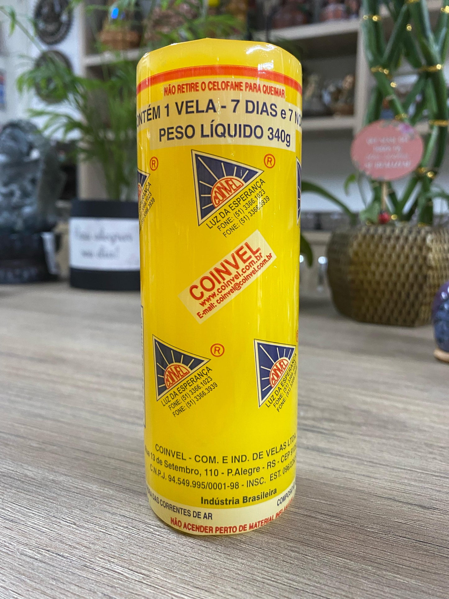 Vela de 7 Dias - Coinvel / Diversas Cores