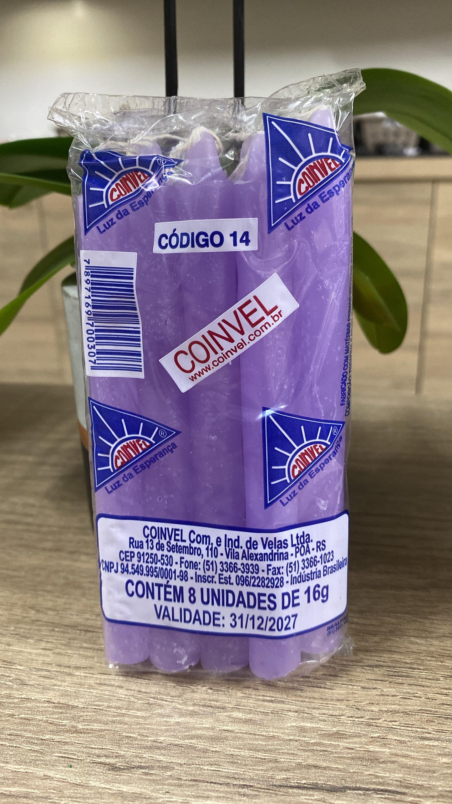 Vela Palito - Coinvel / Diversas Cores