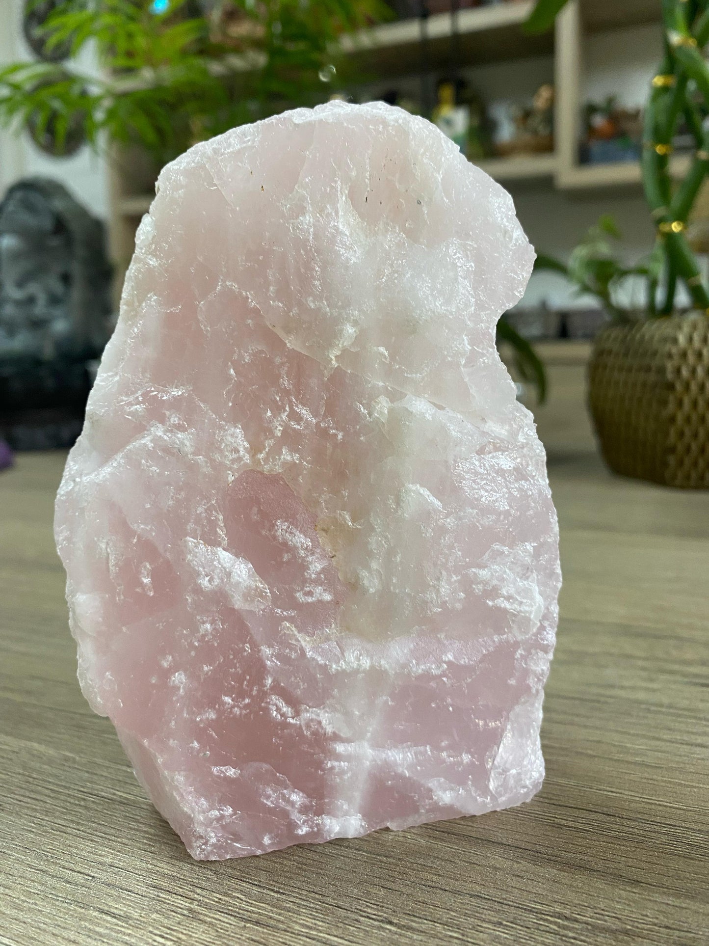 Pedra Bruta Quartzo Rosa - 1,28kg