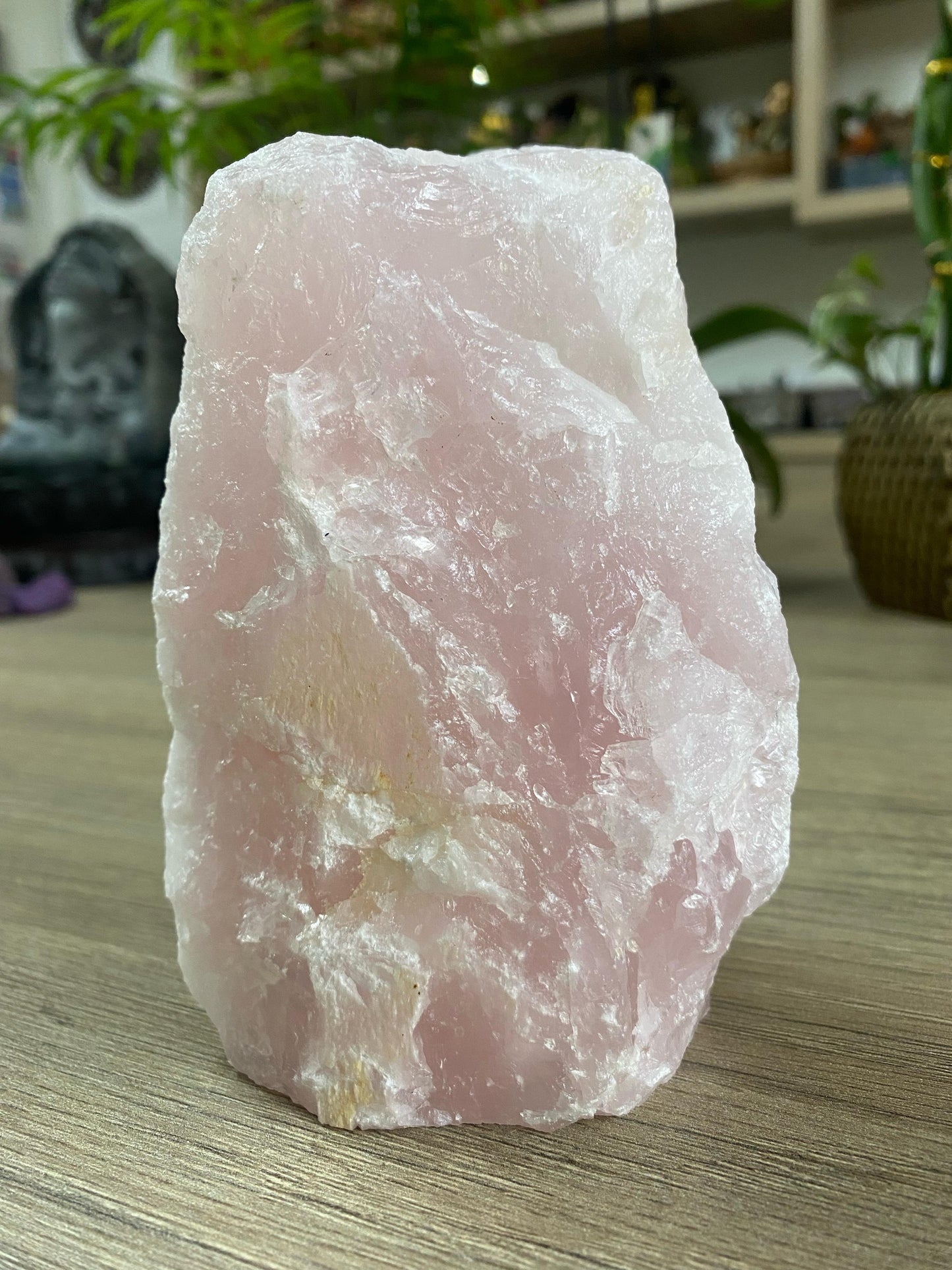 Pedra Bruta Quartzo Rosa - 1,28kg