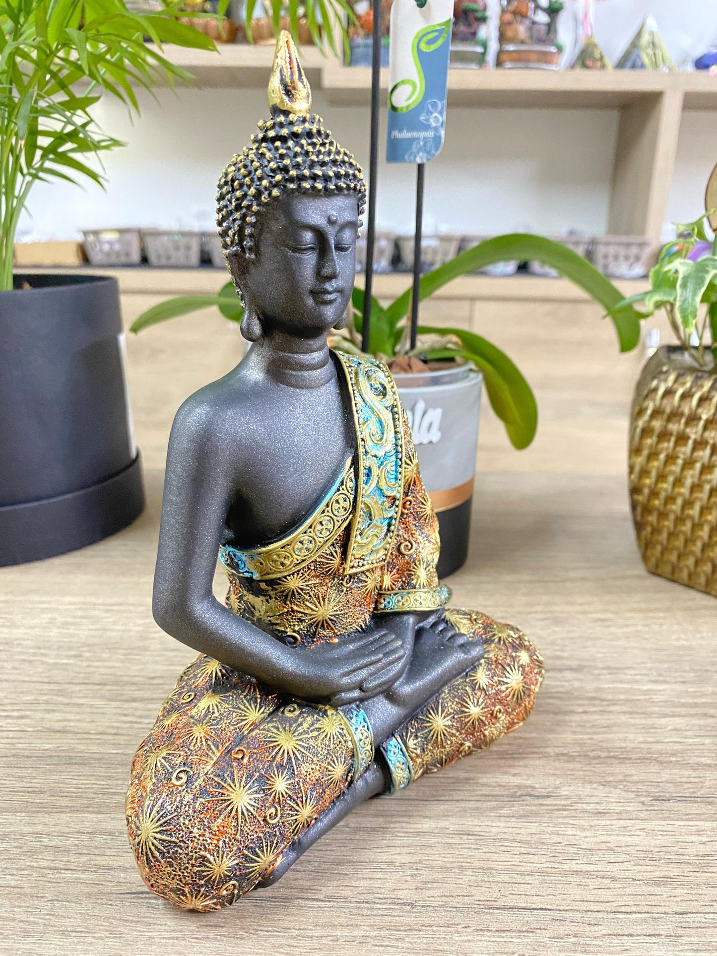 Buda Meditação - Preto