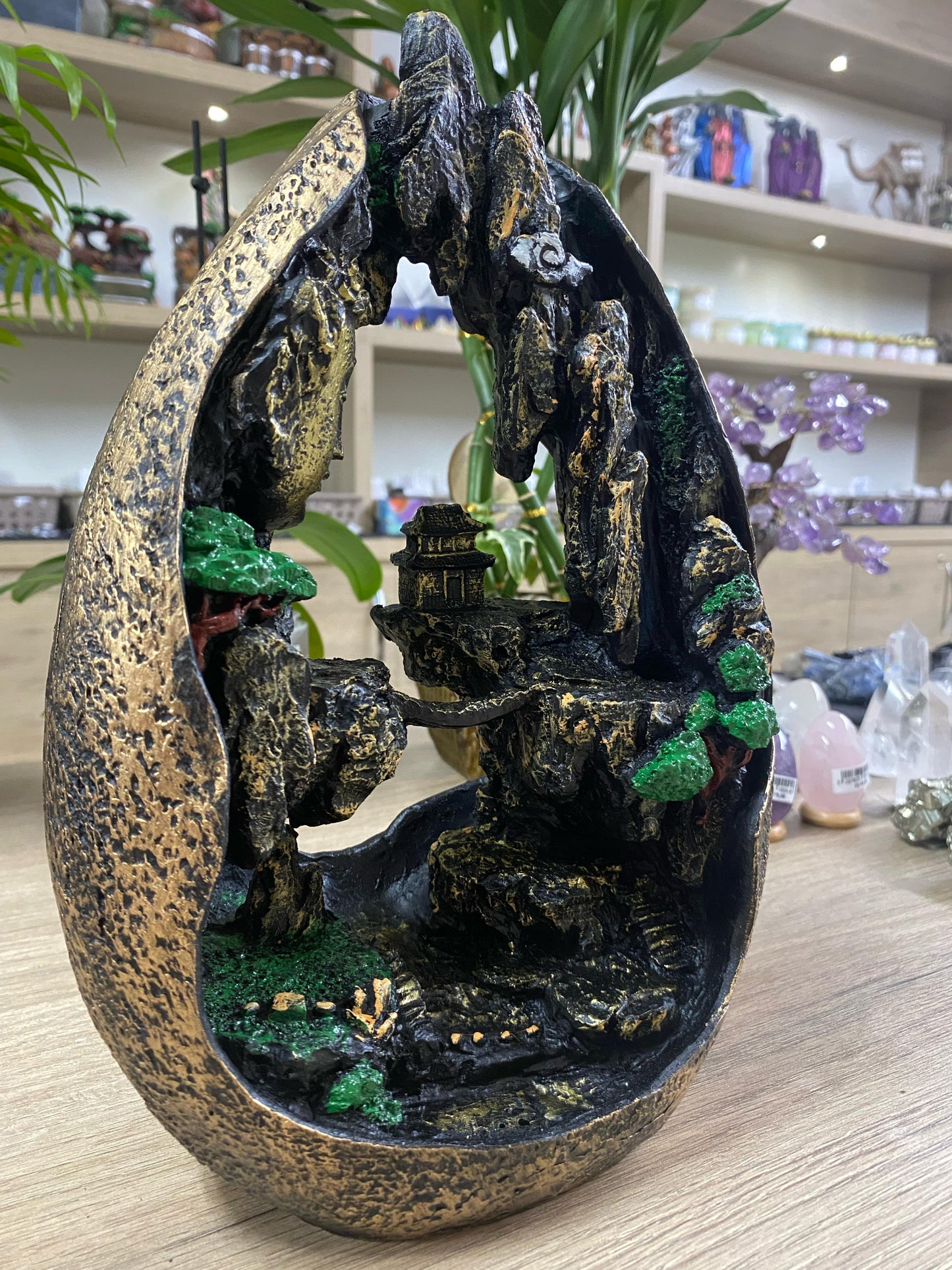 Incensário Cascata Ovo - GG