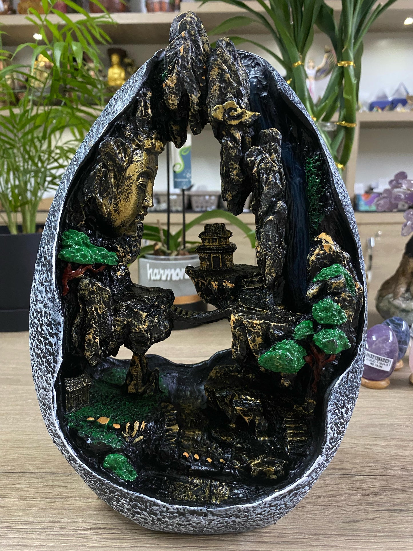 Incensário Cascata Ovo - GG