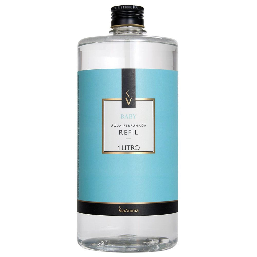 Refil de Água Perfumada para Tecidos 1 Litro - Via Aroma