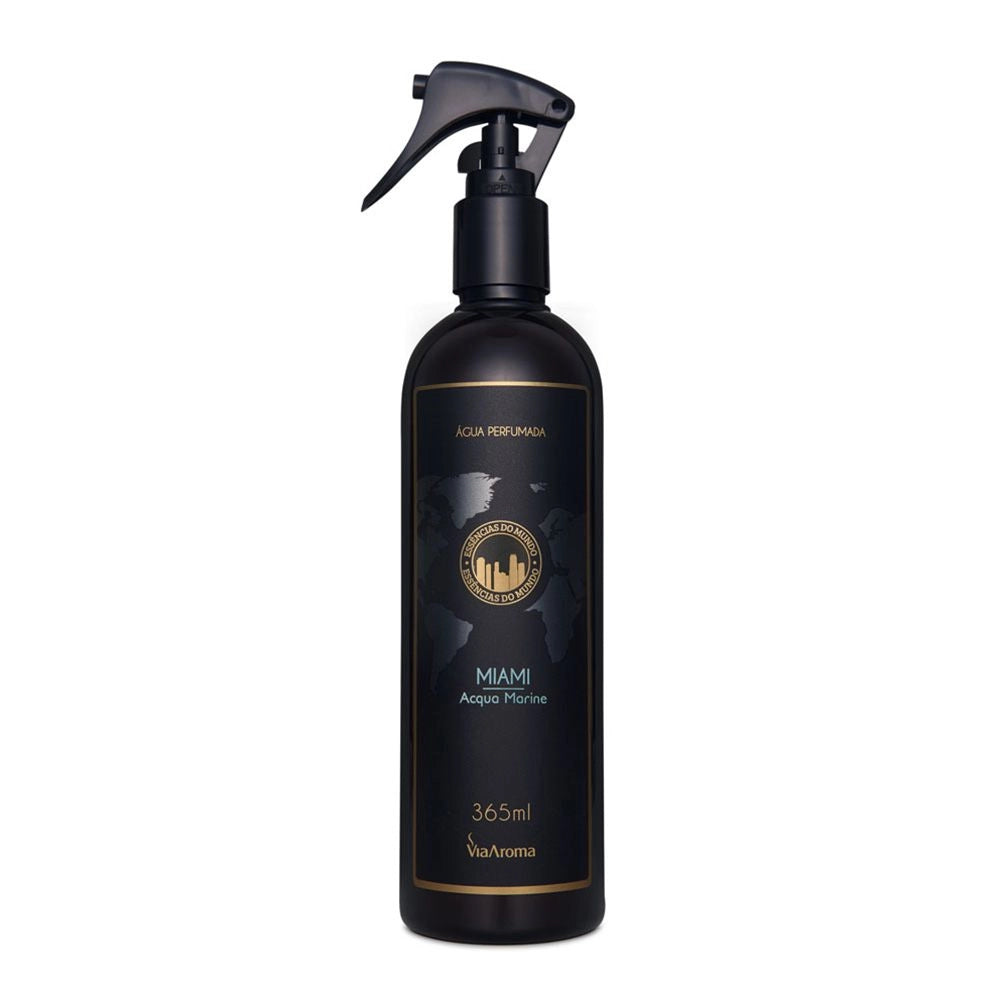 Água Perfumada para Tecidos Via Aroma - Linha Mundo (365ml)