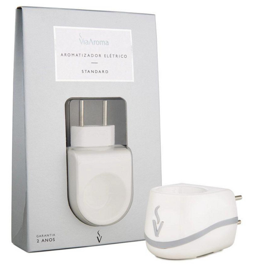 Aromatizador Difusor Elétrico Bivolt Standart Branco - Via Aroma