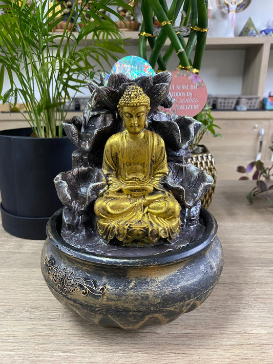 Fonte de Água Buda com Bolinha - P