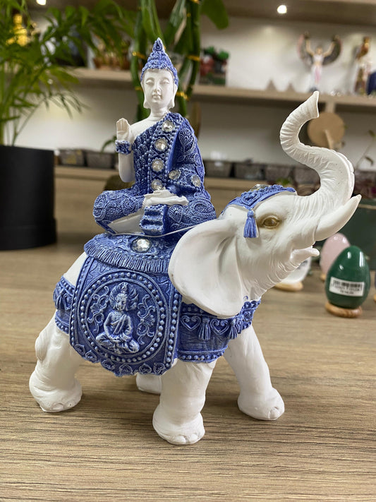 Buda no Elefante de Resina