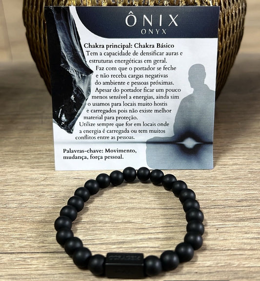 Pulseira Onix Negra