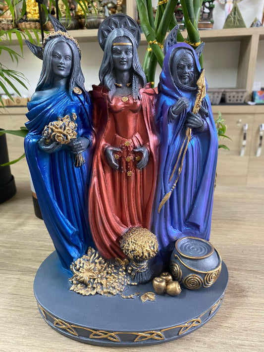Triluna Wicca de Resina - G