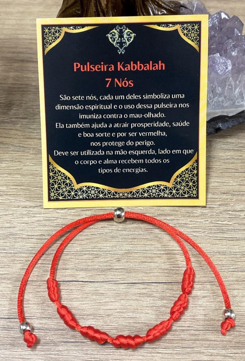 Pulseira Kabbalah 7 Nós