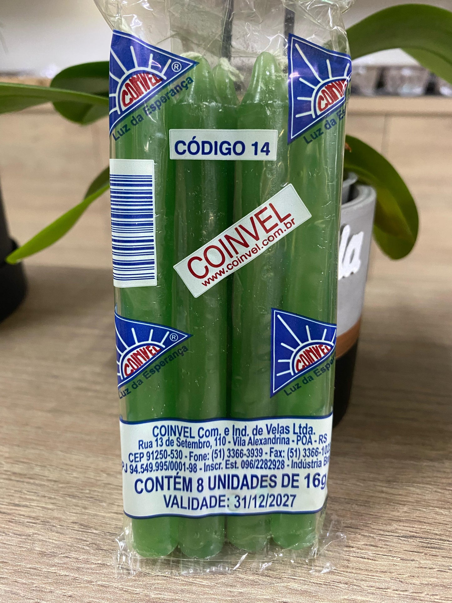 Vela Palito - Coinvel / Diversas Cores