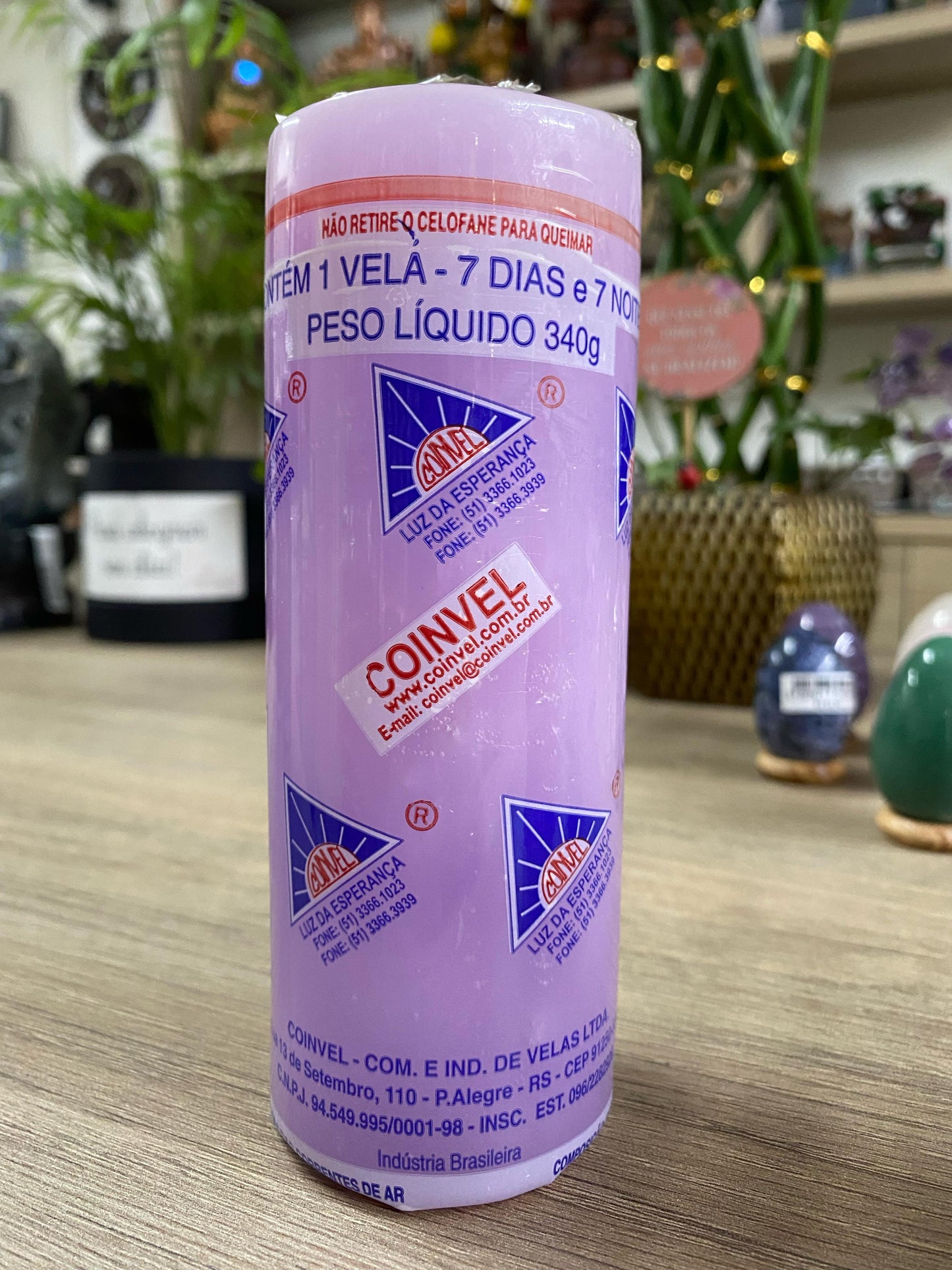 Vela de 7 Dias - Coinvel / Diversas Cores