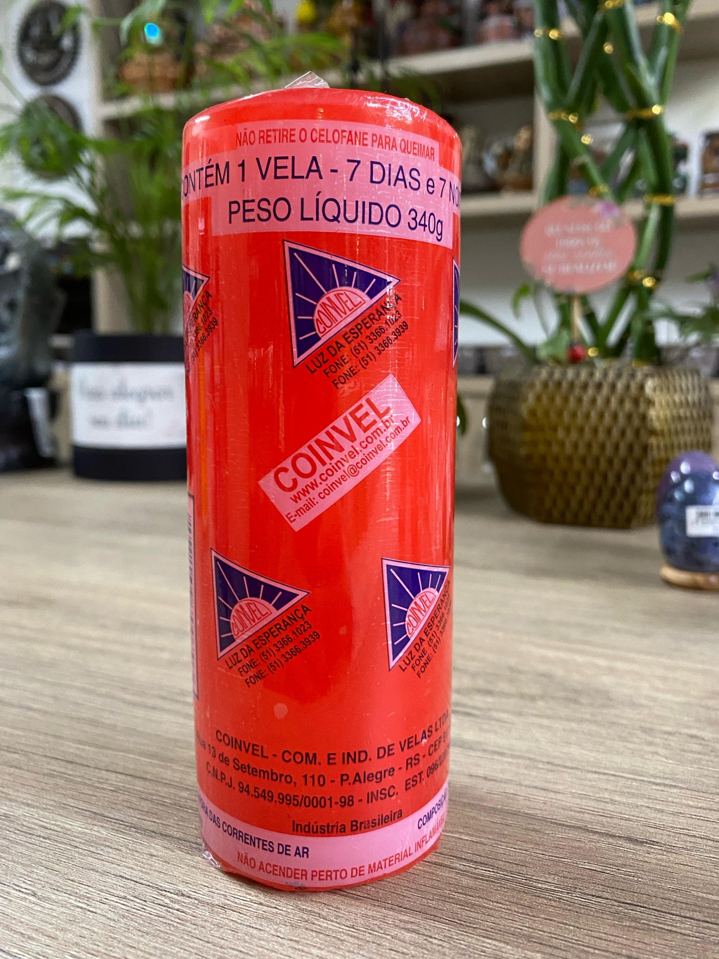 Vela de 7 Dias - Coinvel / Diversas Cores