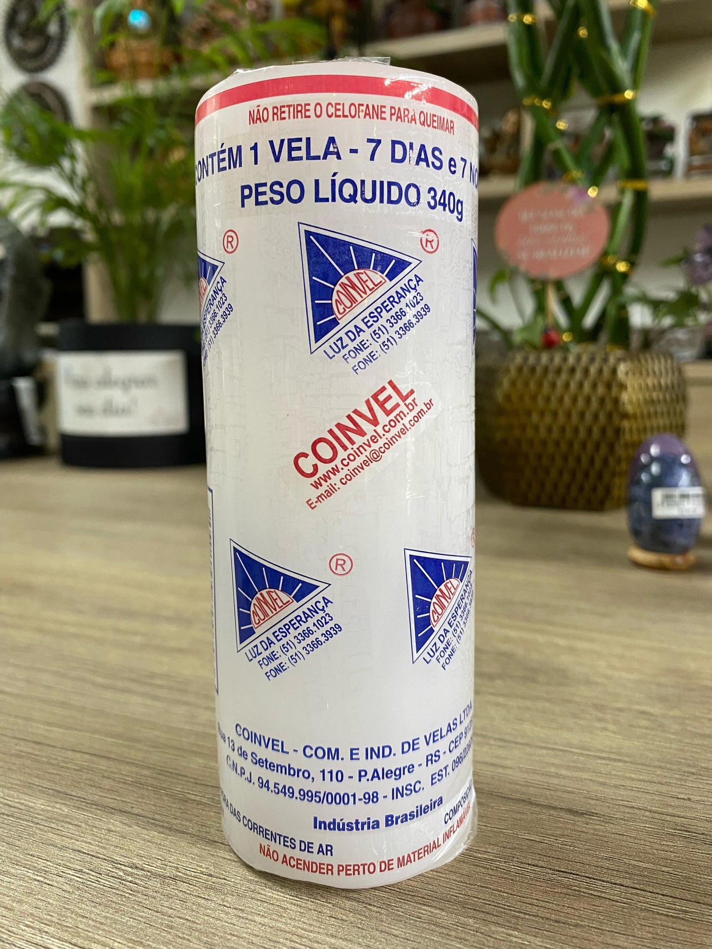 Vela de 7 Dias - Coinvel / Diversas Cores