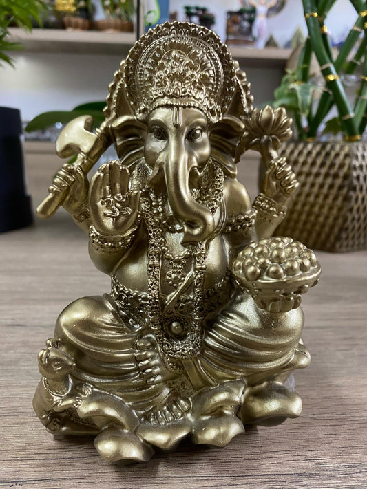 Ganesha Dourado da Riqueza