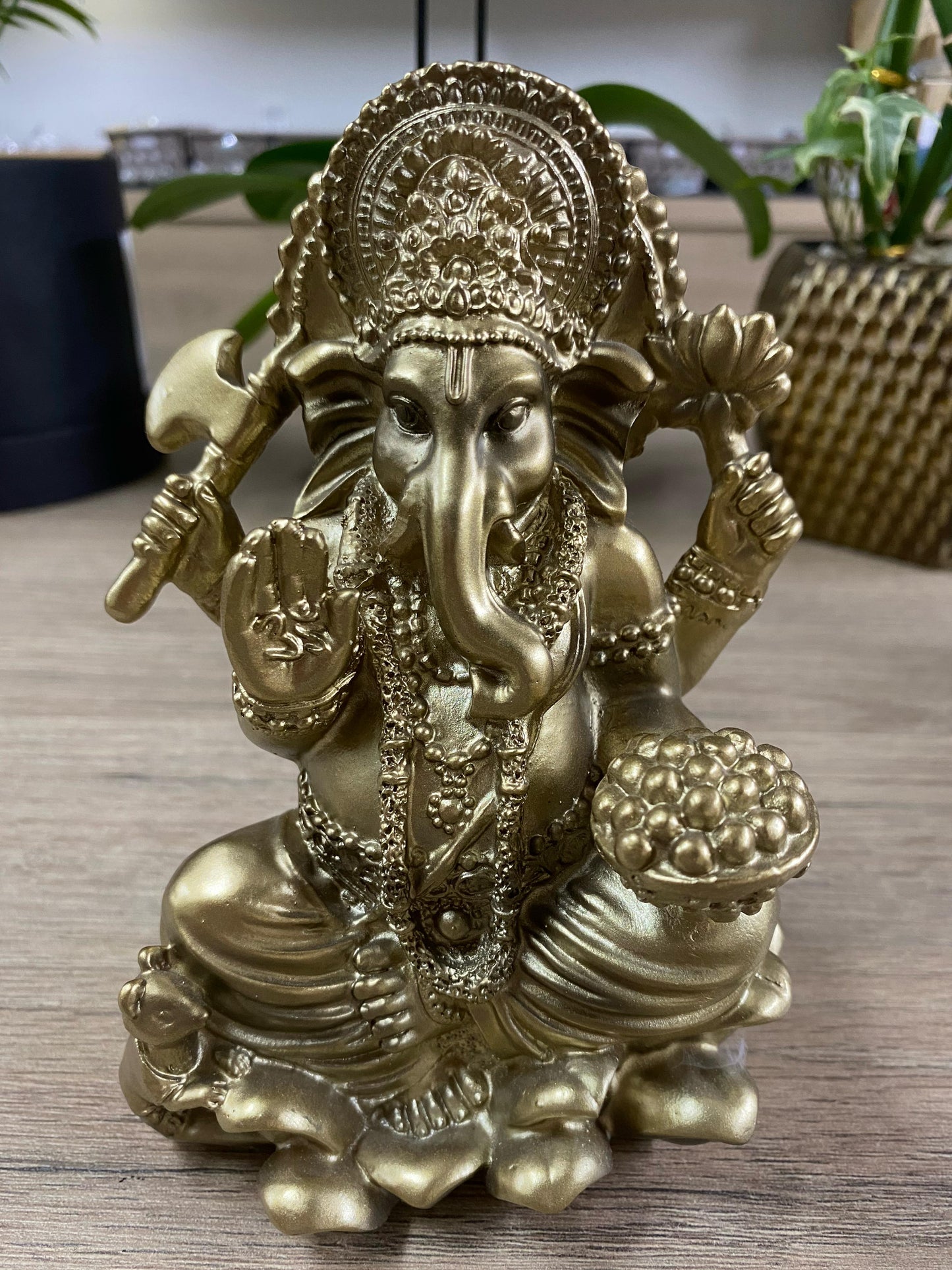 Ganesha Dourado da Riqueza