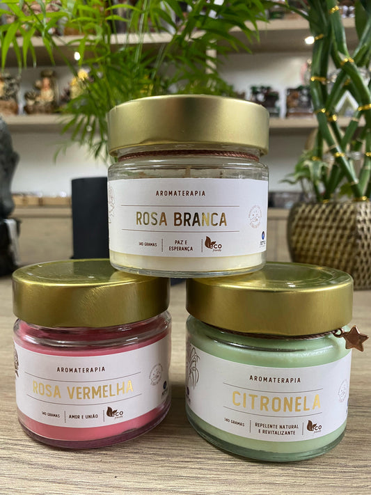 Velas Aromáticas - 140g